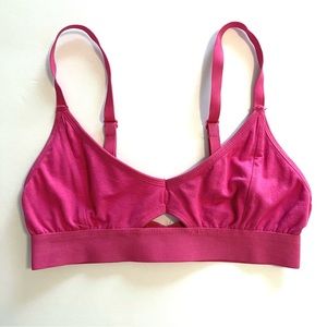 Richer Poorer Barbie pink cotton bralette